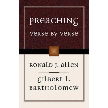 Preaching Verse by Verse