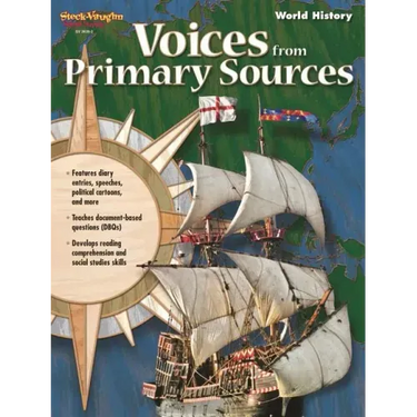 Voices From Primary Sources Reproducible World History
