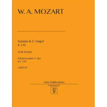 W. A. Mozart. Sonata in C major KV 330