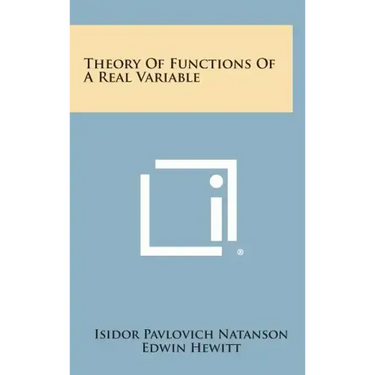 Theory of Functions of a Real Variable