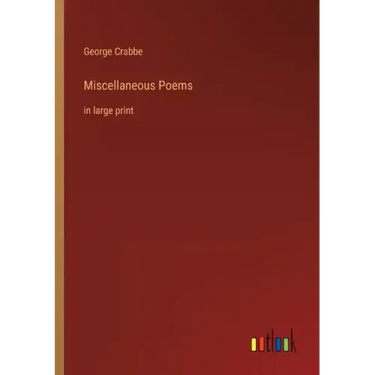 Miscellaneous Poems: in large print