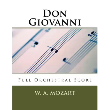 Don Giovanni (full orchestral score): Peters Edition