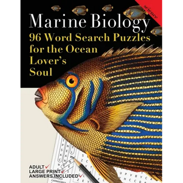 Marine Biology: 96 Word Search Puzzles for the Ocean Lover's Soul
