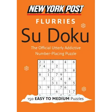 New York Post Flurries Su Doku: 150 Easy to Medium Puzzles