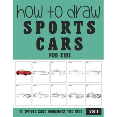 How to Draw Sports Cars for Kids