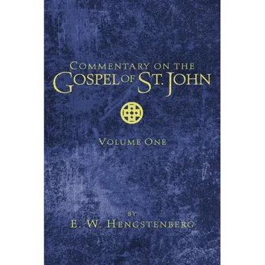 Commentary on the Gospel of St. John, Volume 1