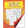My First Workbook of Division Practice Workbook and Activity Sheets: Over 20 Fun Designs For Boys And Girls - Educational Worksheets for 3rd and 4th g