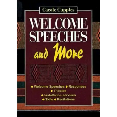 Welcome Speeches and More