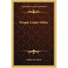 People Under Hitler