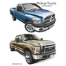 Pickup Trucks Coloring Book