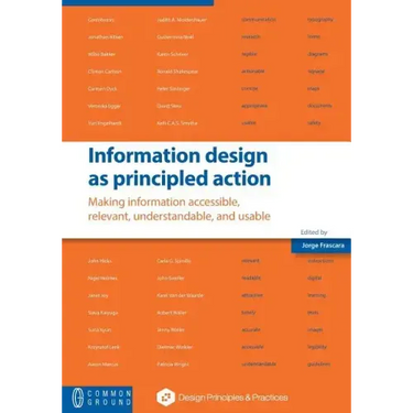 Information design as principled action: Making information accessible, relevant, understandable, and usable