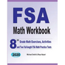 FSA Math Workbook: 8th Grade Math Exercises, Activities, and Two Full-Length FSA Math Practice Tests