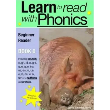 Learn to Read Rapidly with Phonics: Beginner Reader Book 6. A fun, colour in phonic reading scheme