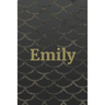 Emily: Black Mermaid Cover & Writing Paper