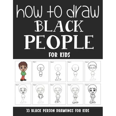 How to Draw Black People for Kids