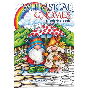 Whimsical Gnomes Coloring Book