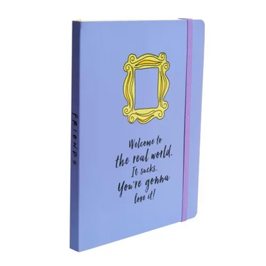 Friends: Yellow Frame Softcover Notebook