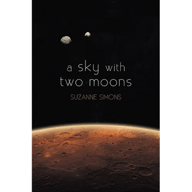 A sky with two moons