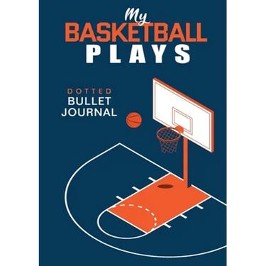 My Basketball Plays - Dotted Bullet Journal: Medium A5 - 5.83X8.27