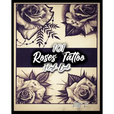 101 Roses Tattoo Flash Book