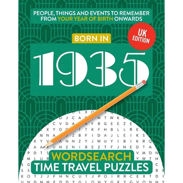 Born in 1935: Your Life in Wordsearch Puzzles