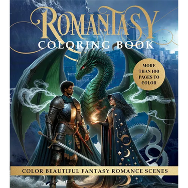 Romantasy Coloring Book: Color Beautiful Fantasy Romance Scenes - More Than 100 Pages to Color
