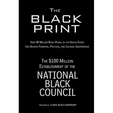 The Black Print: How 40 Million Black People in the United States Can Achieve Financial, Political, and Cultural Independence