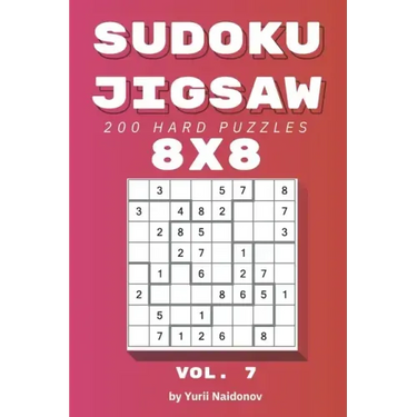 Sudoku Jigsaw: 200 Hard Puzzles 8x8 vol. 7