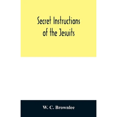 Secret instructions of the Jesuits