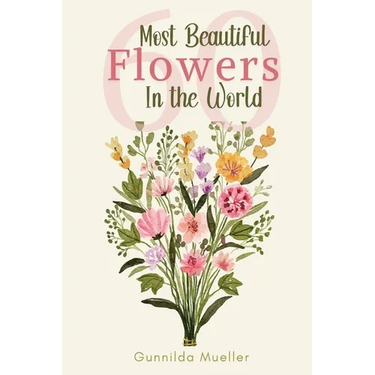 60 Most Beautiful Flowers in the World: Flower Picture Book for Seniors with Alzheimer's and Dementia Patients. Premium Pictures on 70lb Paper (62 Pag