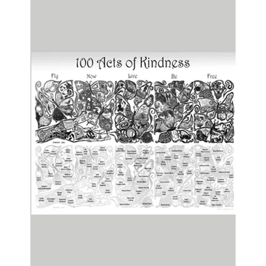 100 Acts of Kindness: Monumental Collaborative Puzzle Print VI