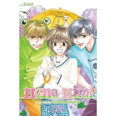 Hana-Kimi (3-In-1 Edition), Vol. 2: Includes Vols. 4, 5 & 6