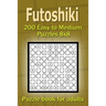 Futoshiki puzzle book for adults.: 200 Easy to Medium Puzzles 8x8