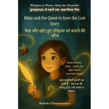 Maia and the Quest to Save the Lost Story (An English - Hindi Bilingual Adventure): One lost story. One brave girl. And the magic only her heart can w