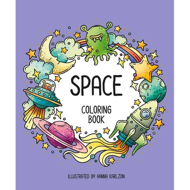 Space: Coloring Book