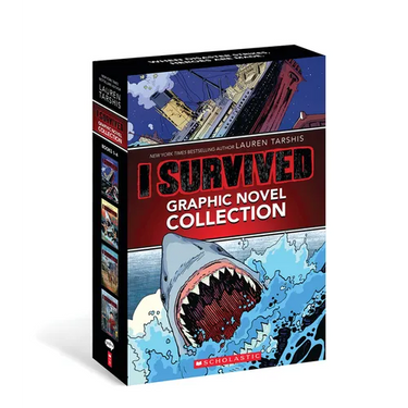 I Survived Graphic Novels #1-4 Box Set