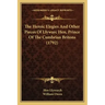 The Heroic Elegies And Other Pieces Of Llywarc Hen, Prince Of The Cumbrian Britons (1792)