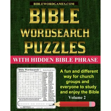 Bible Word Search Puzzles Volume 2