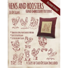 Hens and Roosters Hand Embroidery Patterns
