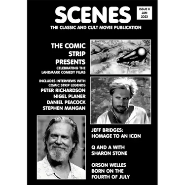 Scenes Issue 8: The Classic and Cult Movie Publication - Comic Strip Presents, Sharon Stone