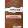 Consulting: A Guide to Helping Business Owners Succeed