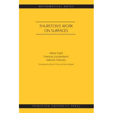 Thurston's Work on Surfaces (Mn-48)
