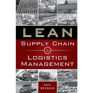 Lean Supply Chain and Logistics Mgnt (Pb)
