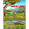Wild Life: Coloring Book for Age 4-12