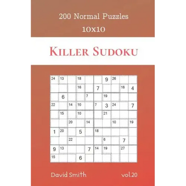 Killer Sudoku - 200 Normal Puzzles 10x10 vol.20