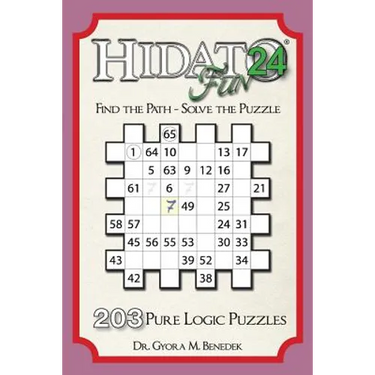 Hidato fun 24: 203 New Logic Puzzles