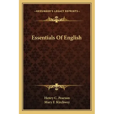 Essentials of English