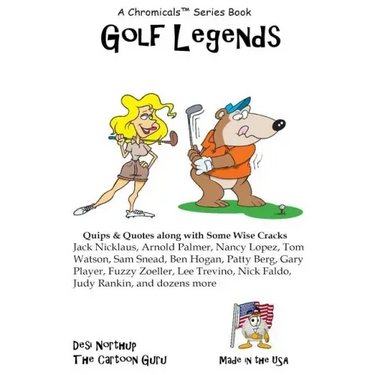 Golf Legends: Quips & Quotes by Golf's Greatest Golfers in Black and White
