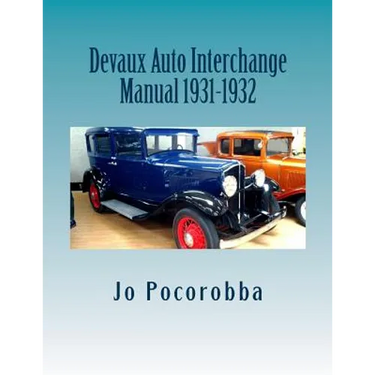 Devaux Auto Interchange Manual 1931-1932