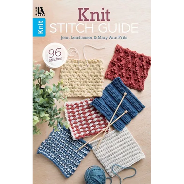 Knit Stitch Guide: 96 Stitches